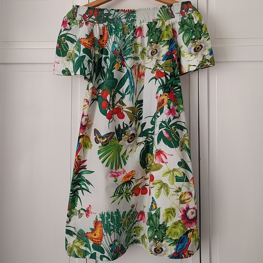 J. Crew Off the Shoulder Dress